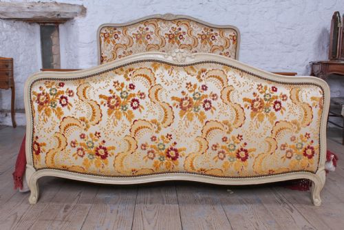 fig 1. All original French Louis XV style double bed