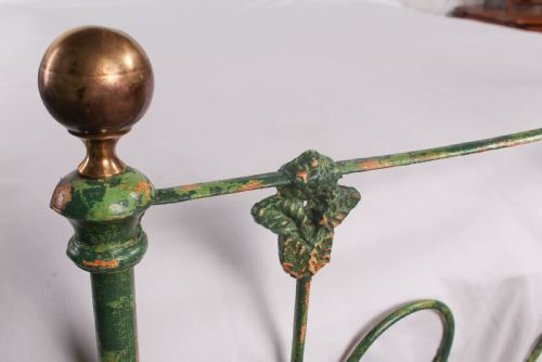 fig 2. Very lovely early Victorian king size bedstead
