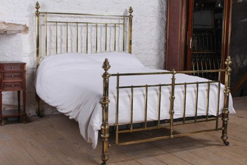 Fabulous Quality Victorian King Size All Brass Bed