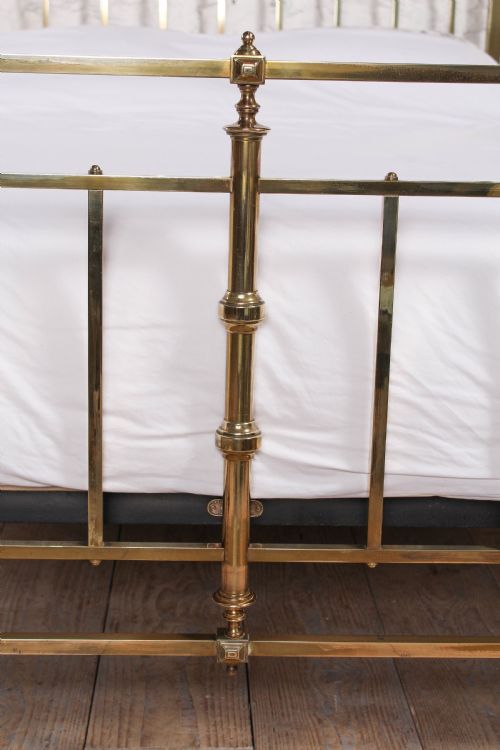 fig 2. Fabulous quality Victorian king size all brass bed