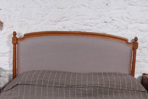 fig 3. Newly upholstered French Empire style kingsize bed