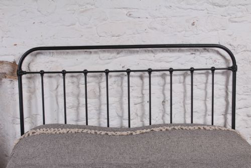 fig 1. Fashionably simple French king size no end bed