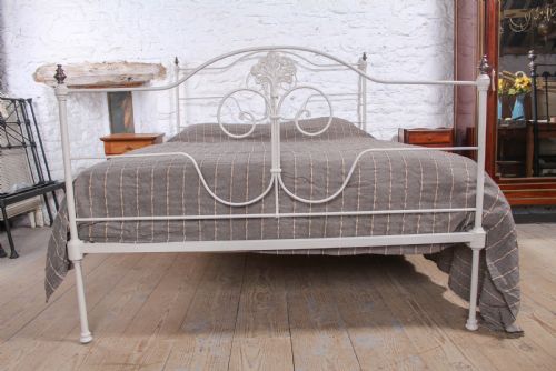 fig 2. Pretty Portuguese forged iron king size bed
