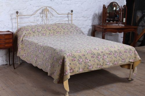 Pretty Portuguese Forged Iron No End Double Bed