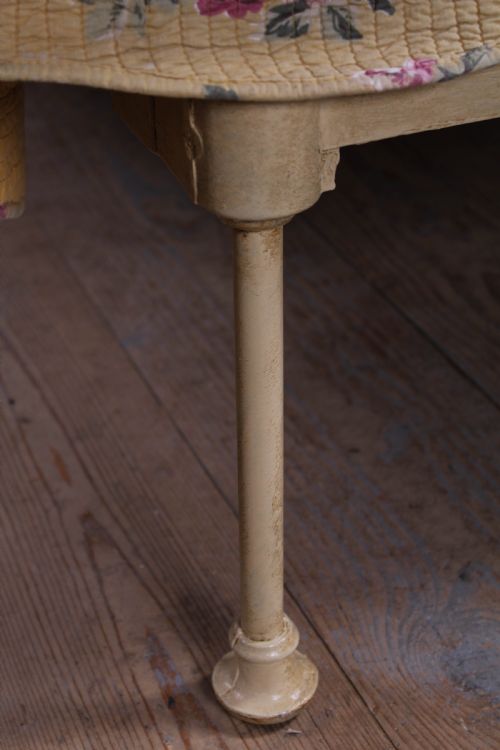 fig 2. Pretty Portuguese forged iron no end double bed 
