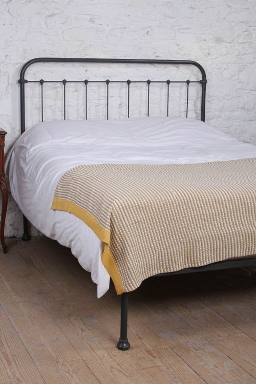 fig 1. King size fashionably simple French all iron bed