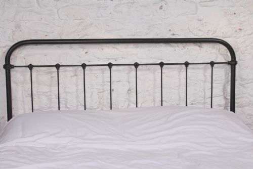 fig 2. King size fashionably simple French all iron bed