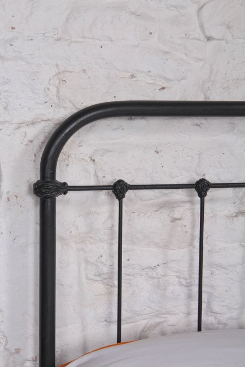 fig 3. King size fashionably simple French all iron bed