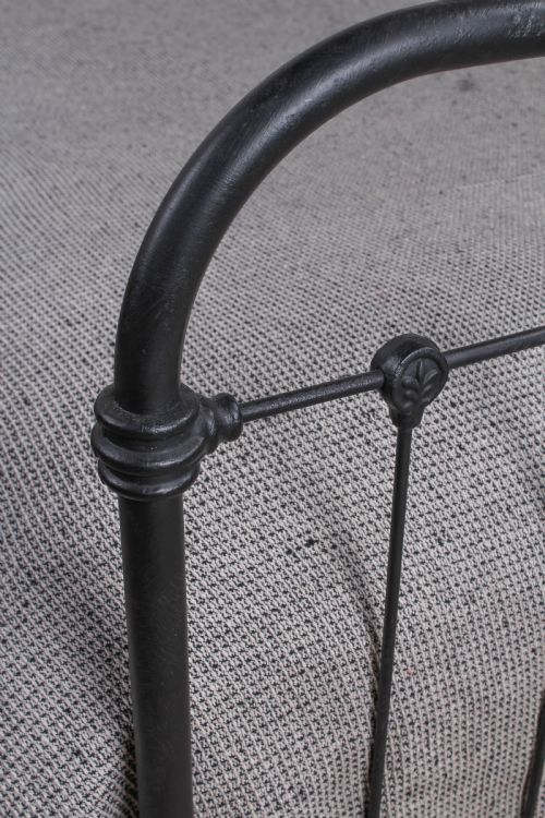 fig 1. Lovely fashionably simple French king size all iron bed
