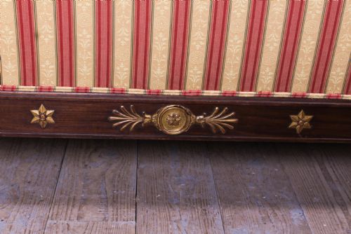 fig 2. Handsome and individual Empire style French double bed