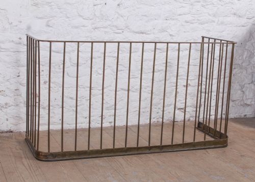 Lovely Solid Brass Georgian Fireguard