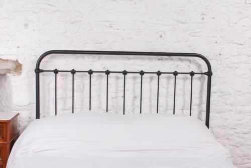 fig 1. Simple fashionable French iron king size bed