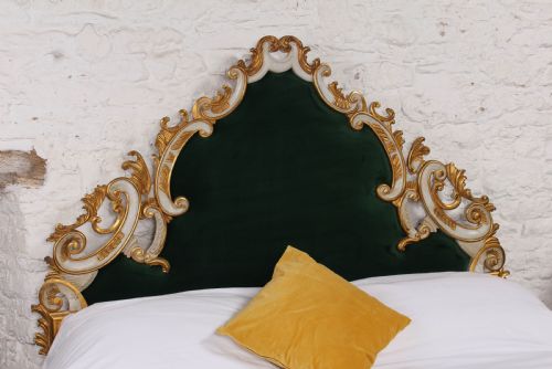 fig 2. Spectacular Italian Rococco style super king size bed