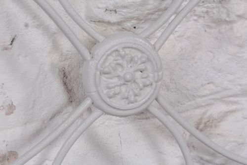 fig 3. Pretty pair of Irish iron no end simple beds