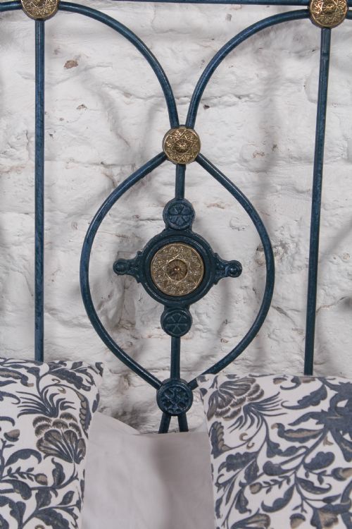 fig 2. Handsome individual Victorian king size no end bed