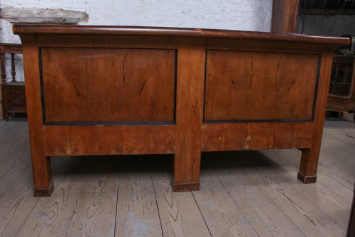 fig 1. Biedermeier style large king size bed