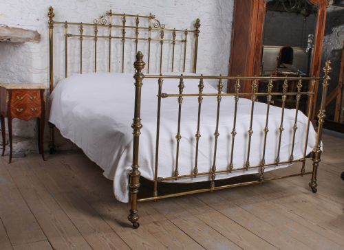Handsome Super King Size All Brass Bed