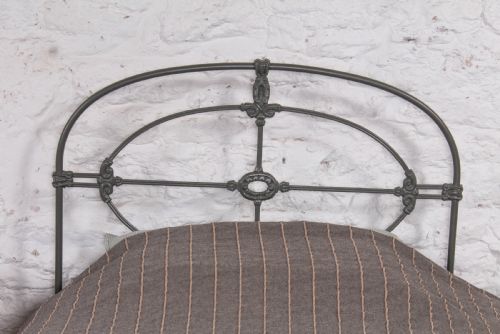 fig 2. Super single Irish all iron single bed