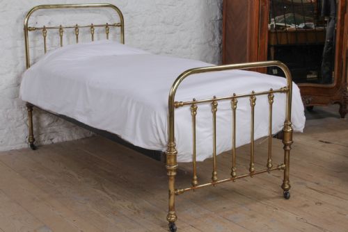 Attractive Victorian All Brass Single Bed