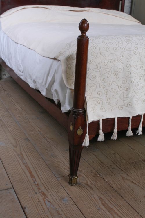 fig 2. Early Napoleon style mahogany king size bed c1830
