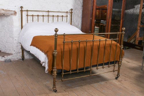 Handsome All Brass King Size Bed
