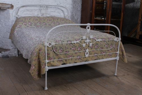 Gorgeous Rare All Iron Irish King Size Bed