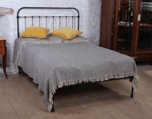 Fashionably Simple French All Iron Double Bed