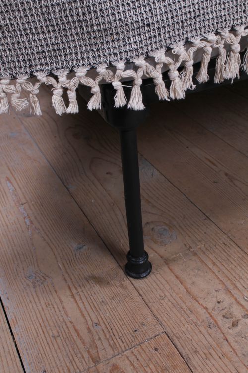 fig 3. Fashionably simple French all iron double bed