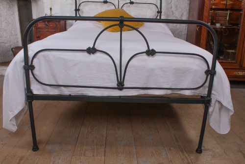 fig 1. Attractive Irish all iron queen size bed