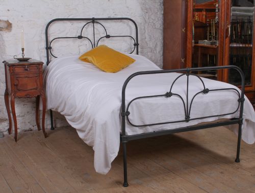 fig 2. Attractive Irish all iron queen size bed