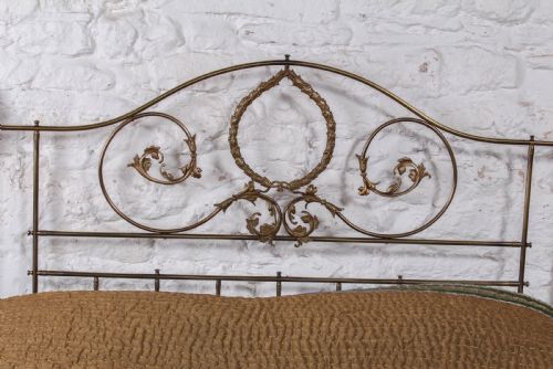 fig 4. Beautiful rare Winfield all brass king size bed