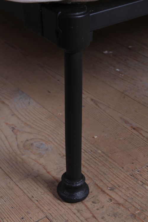 fig 2. Individual classic Victorian brass and iron no end king size bed