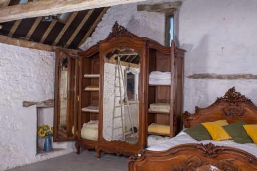 fig 2. Incredible  rare Louis XV style bedroom suite with super king size bed