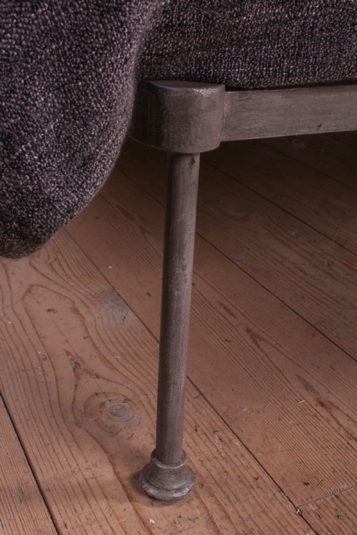 fig 2. Attractive all iron Irish no end double bed