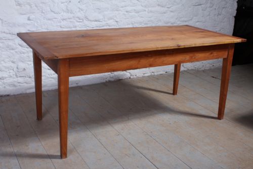 Lovely Solid French Elm Farmhouse Table