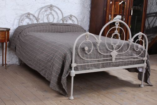Beautiful Early Victorian All Iron Double Bed