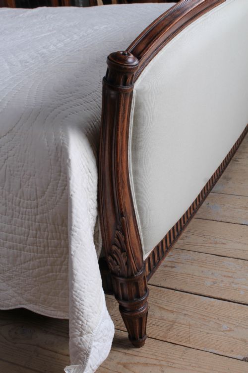 fig 2. Beautifully shaped small super king size French with base