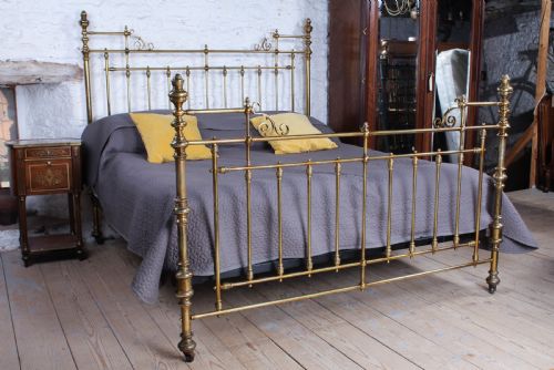Handsome Super King Size All Brass Bed