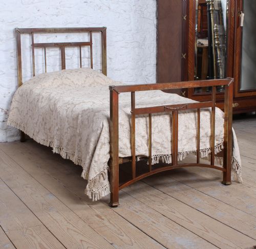 Attractive Victorian All Brass Single Bed