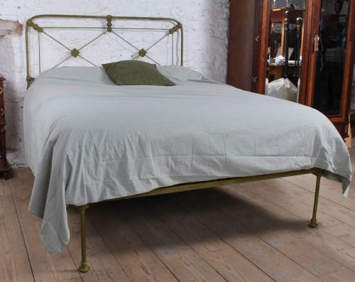 Attractive All Iron No End King Size Bed