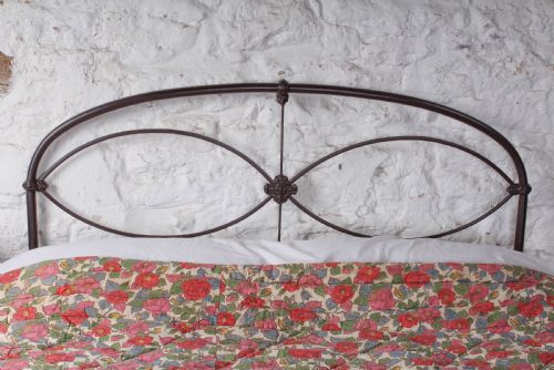 fig 1. Attractive all iron Irish double bed