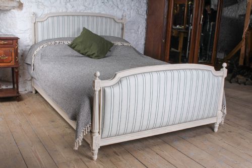 Newly Upholstered King Size Empire Style Bed