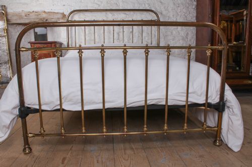 fig 1. Attractive French all brass European double bed