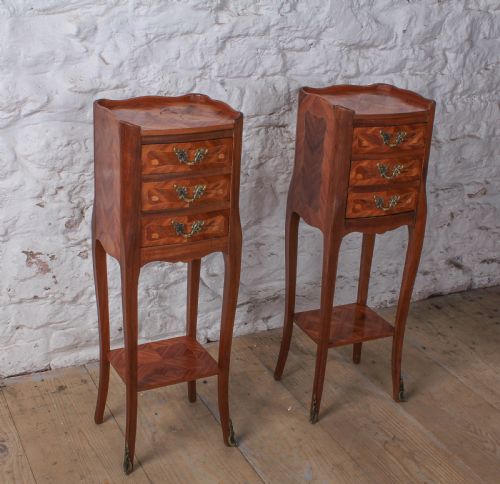 Very Pretty Pair of Small French Bedsides