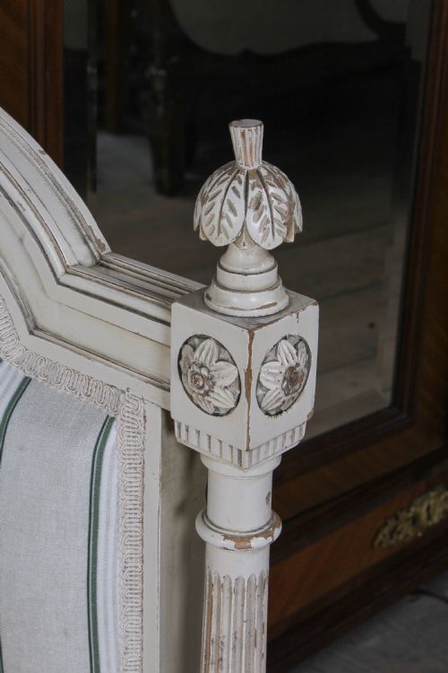 fig 2. Lovely newly upholstered French day bed