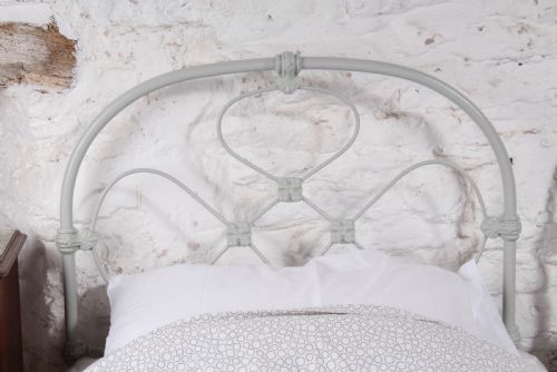 fig 1. Attractive pair of single all iron no end beds (can be joined)