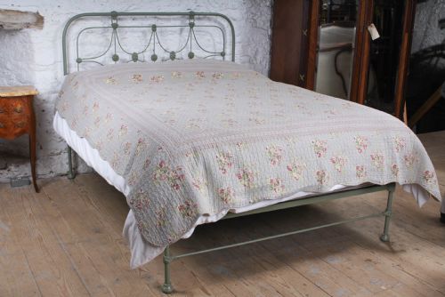 Very Attractive All Iron King Size Bed