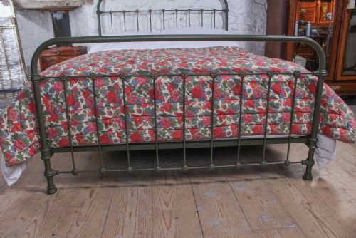 fig 2. Just lovely all iron French king size bed 