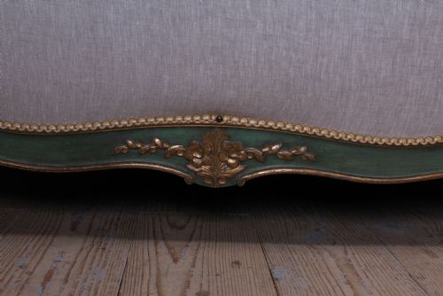 fig 2. Newly upholstered French Lit Bateau