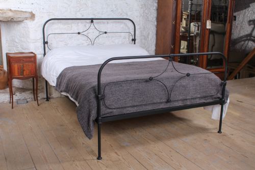 Pleasingly Simple Irish All Iron King Size Bed